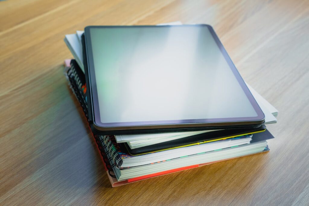 電子書籍 本の束