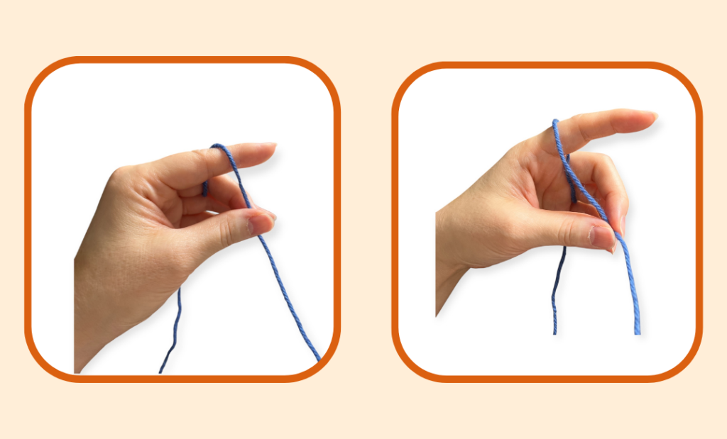 かぎ針編みの糸の持ち方とは？役割を知る